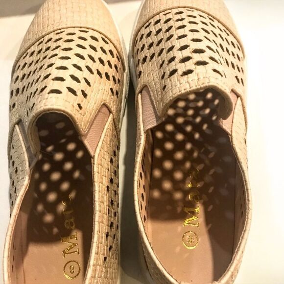 Nib MATA SLIP ON LASER CUT SNEAKERS IN BLUSH - Picture 6 of 10